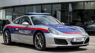 Polizei Porsche Aurorevue